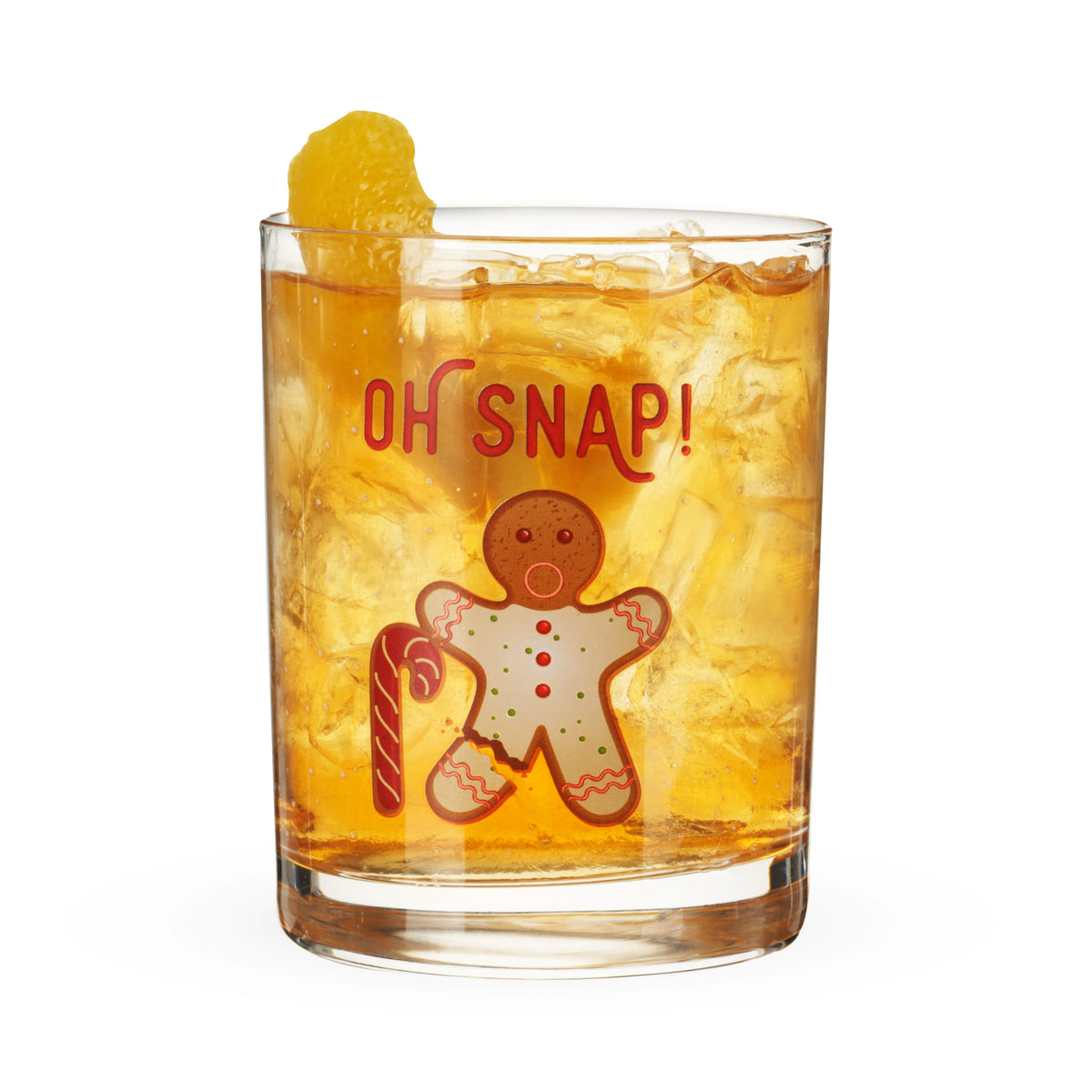 Oh Snap Rocks Glass