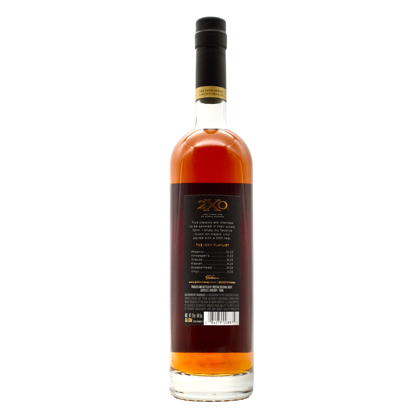 2XO The Vinyl Blend Bourbon 750ml