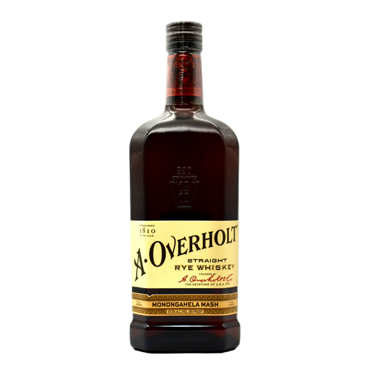 A. Overholt Rye Whiskey Monongahela 750ml