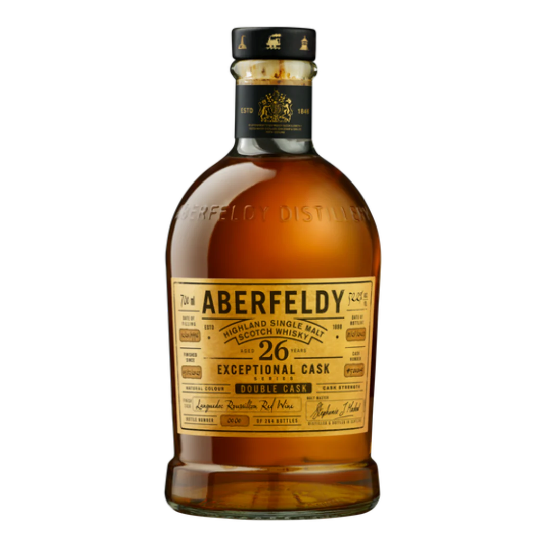Aberfeldy Single Malt Scotch Whisky Exceptional Cask Series Double Cask 26 Year 700ml