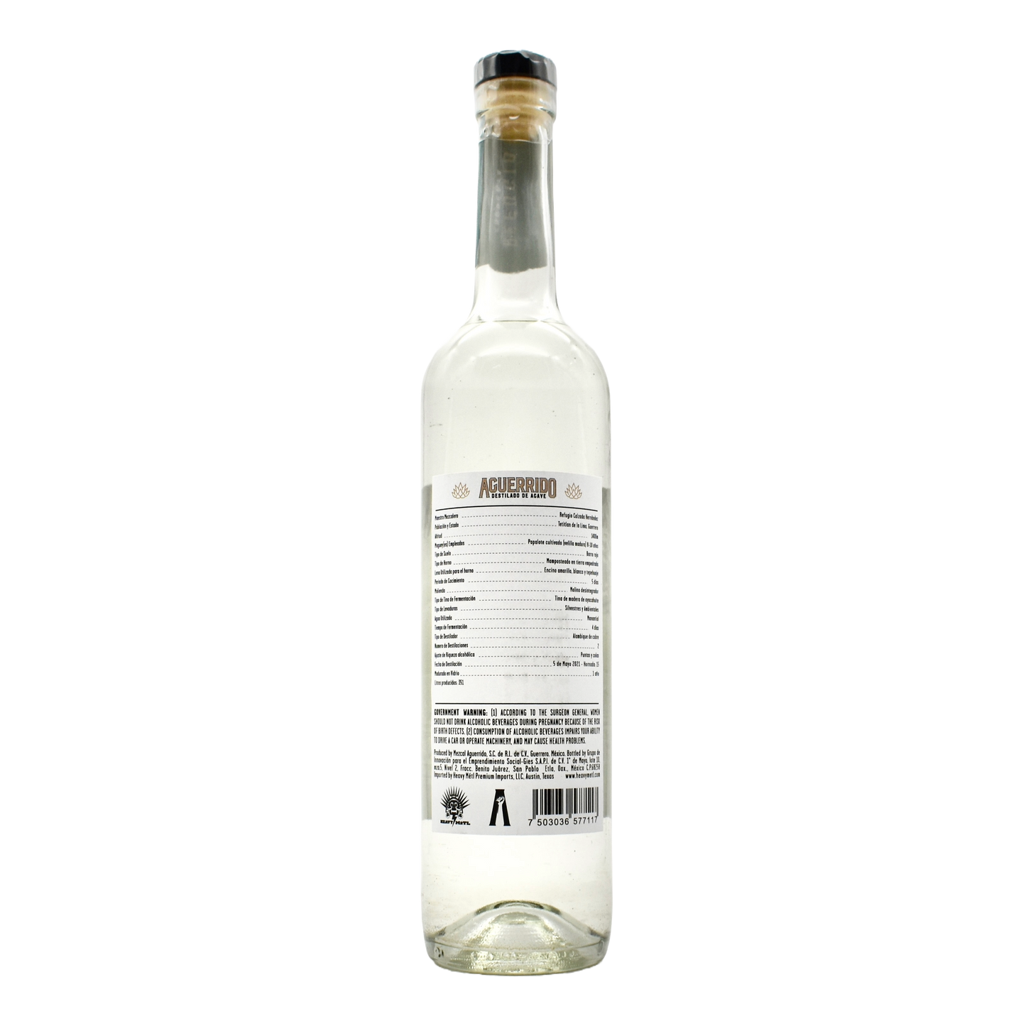 Aguerrido Cupreata Don Refugio 750ml