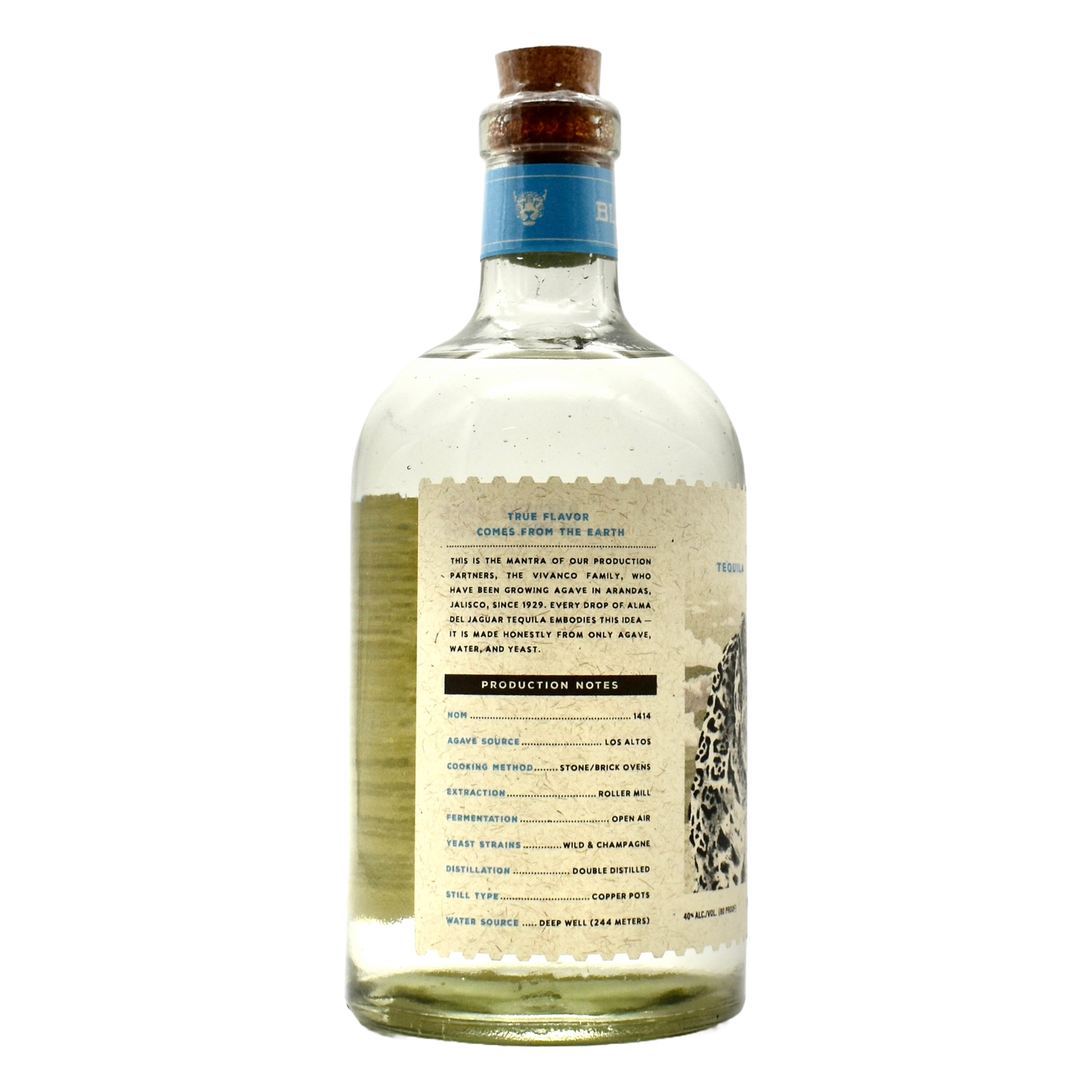 Alma del Jaguar Tequila Blanco 750ml