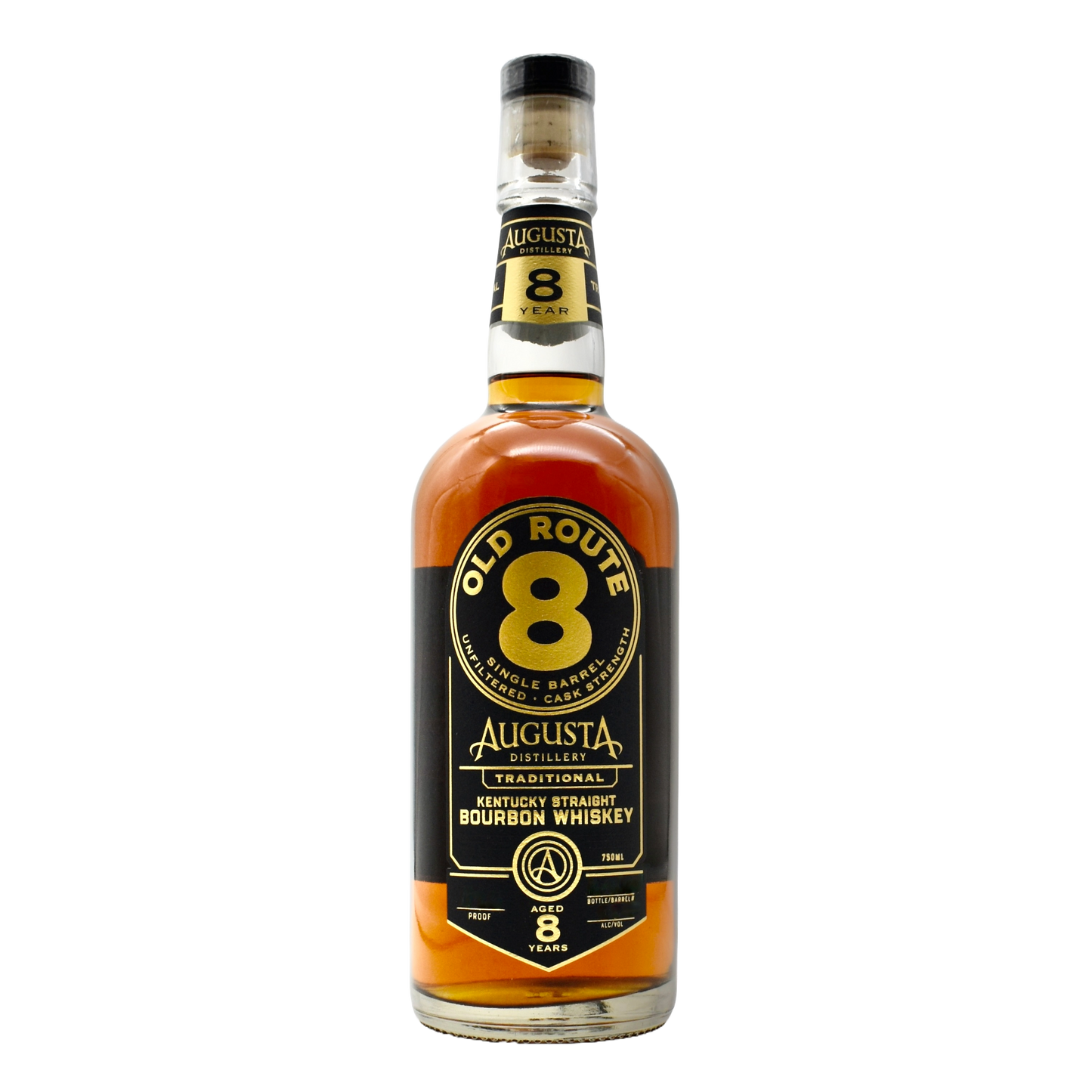 Augusta Old Route 8 Year Single Barrel Bourbon 750ml