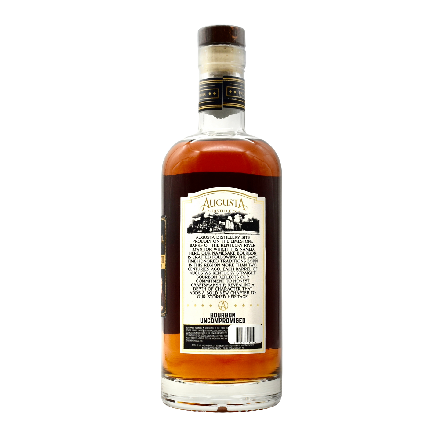 Augusta Distillery Small Batch Bourbon Cask Strength Kentucky Bourbon 750ml | Master Distiller Select