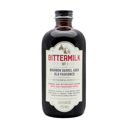 Bittermilk No.1 Bourbon Barrel Aged Old Fashioned 8.5Oz