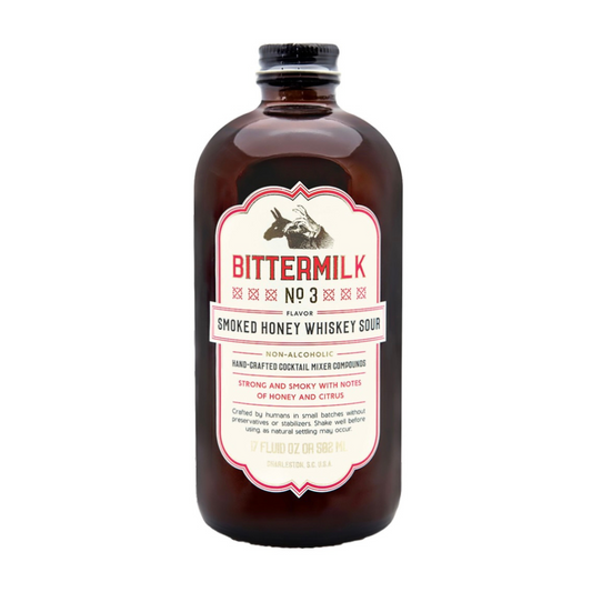 Bittermilk No.3 Smoked Honey Whiskey Sour 17Oz