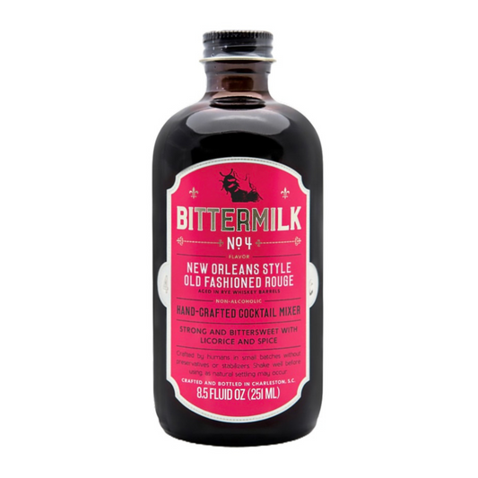 Bittermilk No.4 New Orleans Style Old Fashioned Rouge 8.5Oz