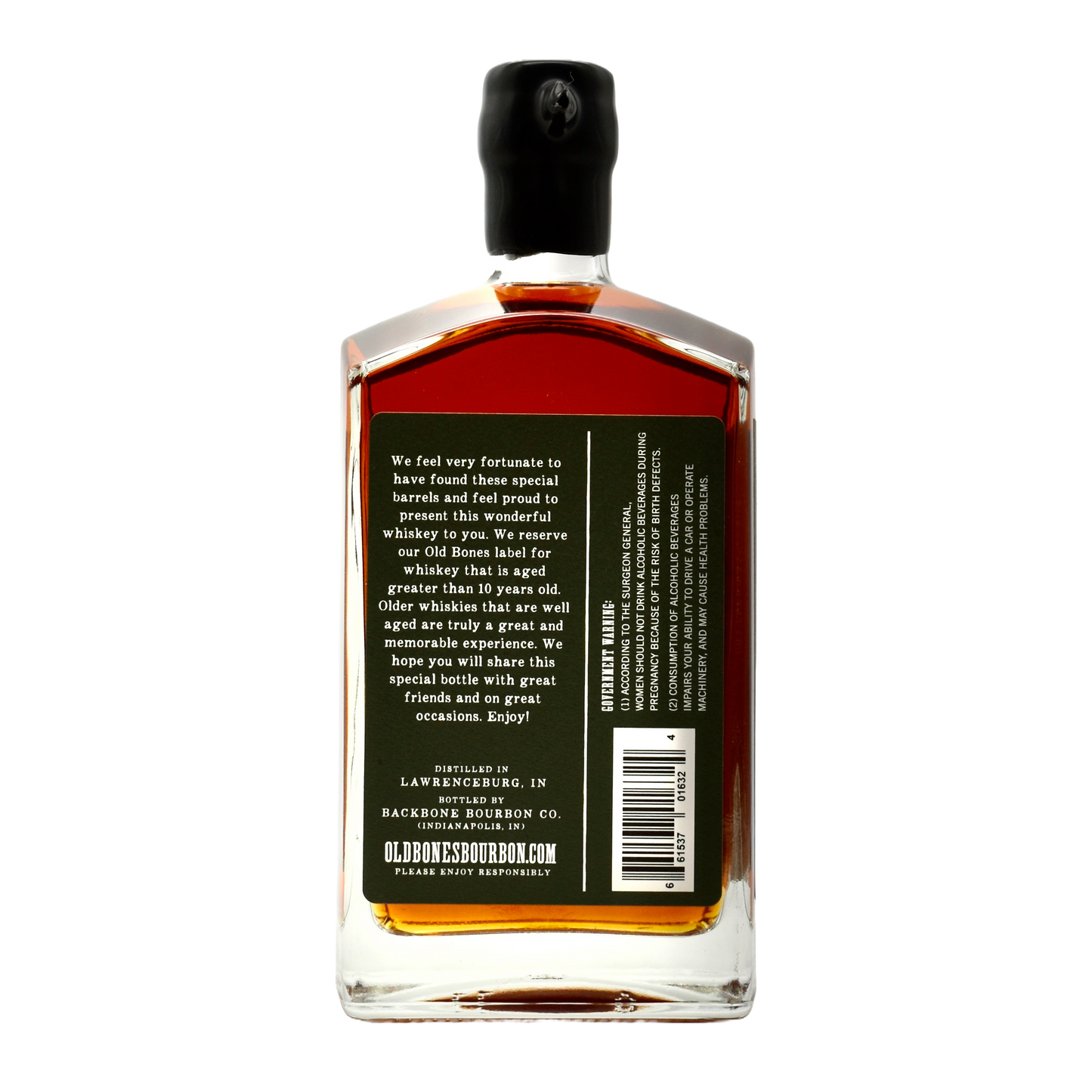 Backbone Old Bones 10 Year Rye 750ml