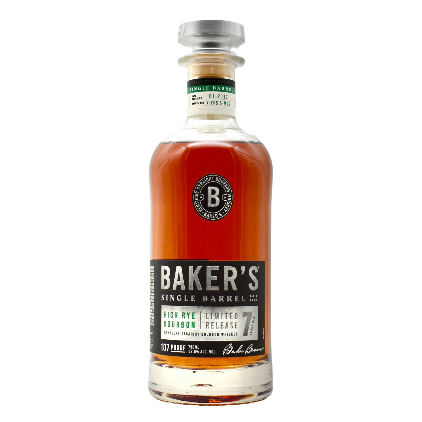 Baker's High Rye Bourbon Limited Release 750ml