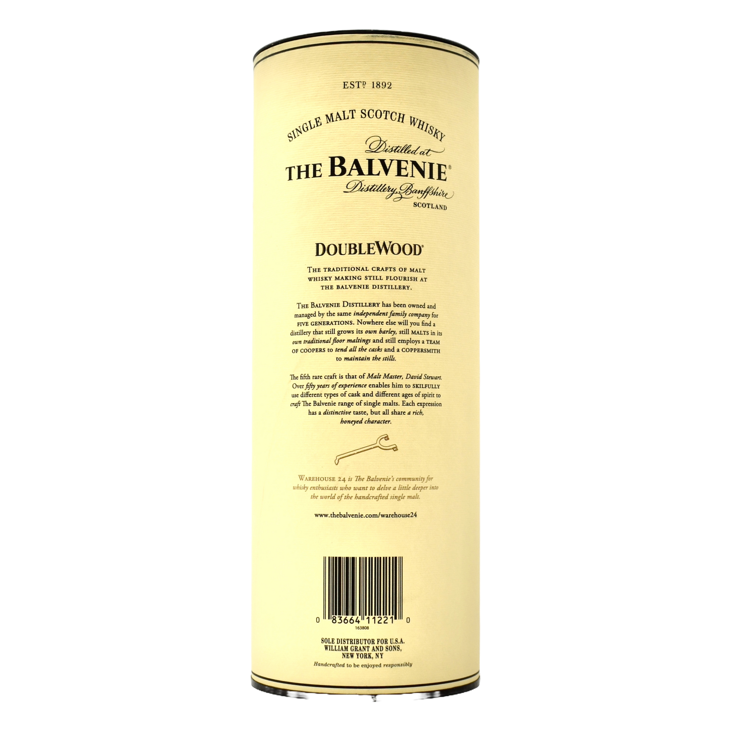 Balvenie 12 Year Old DoubleWood Single Malt Scotch Whisky 750ml
