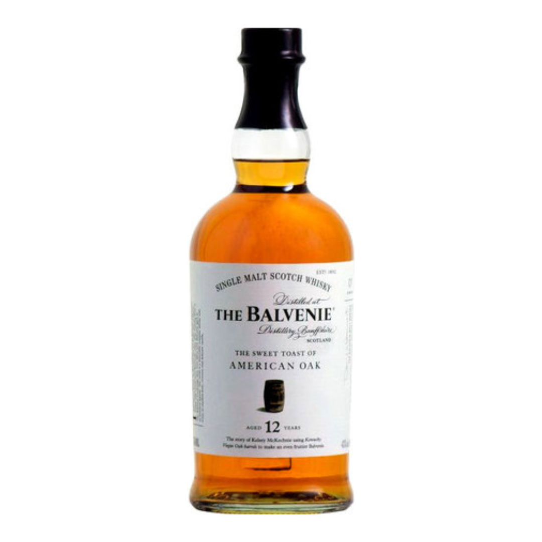 Balvenie 12 Year Old American Oak Single Malt Scotch Whisky 750ml