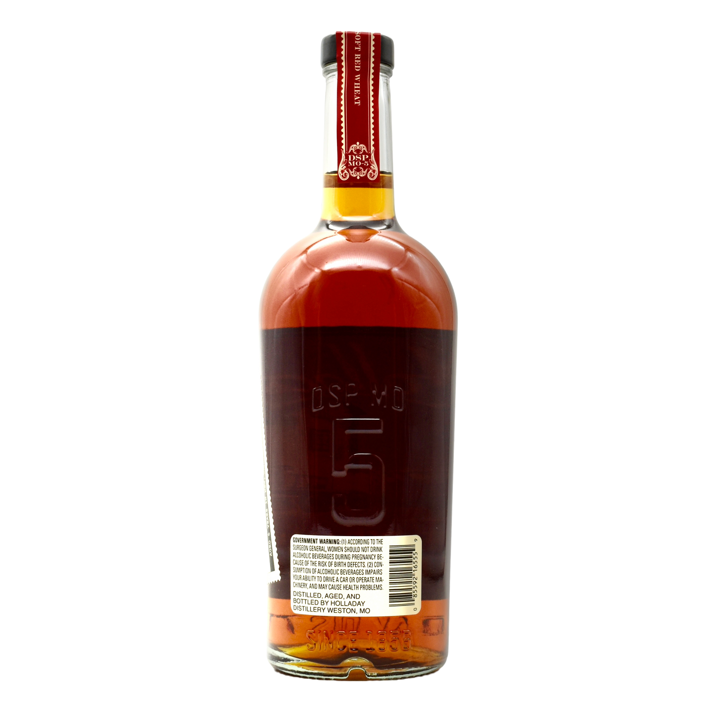 Ben Holladay Bourbon Soft Red Wheat Rickhouse Proof 750ml