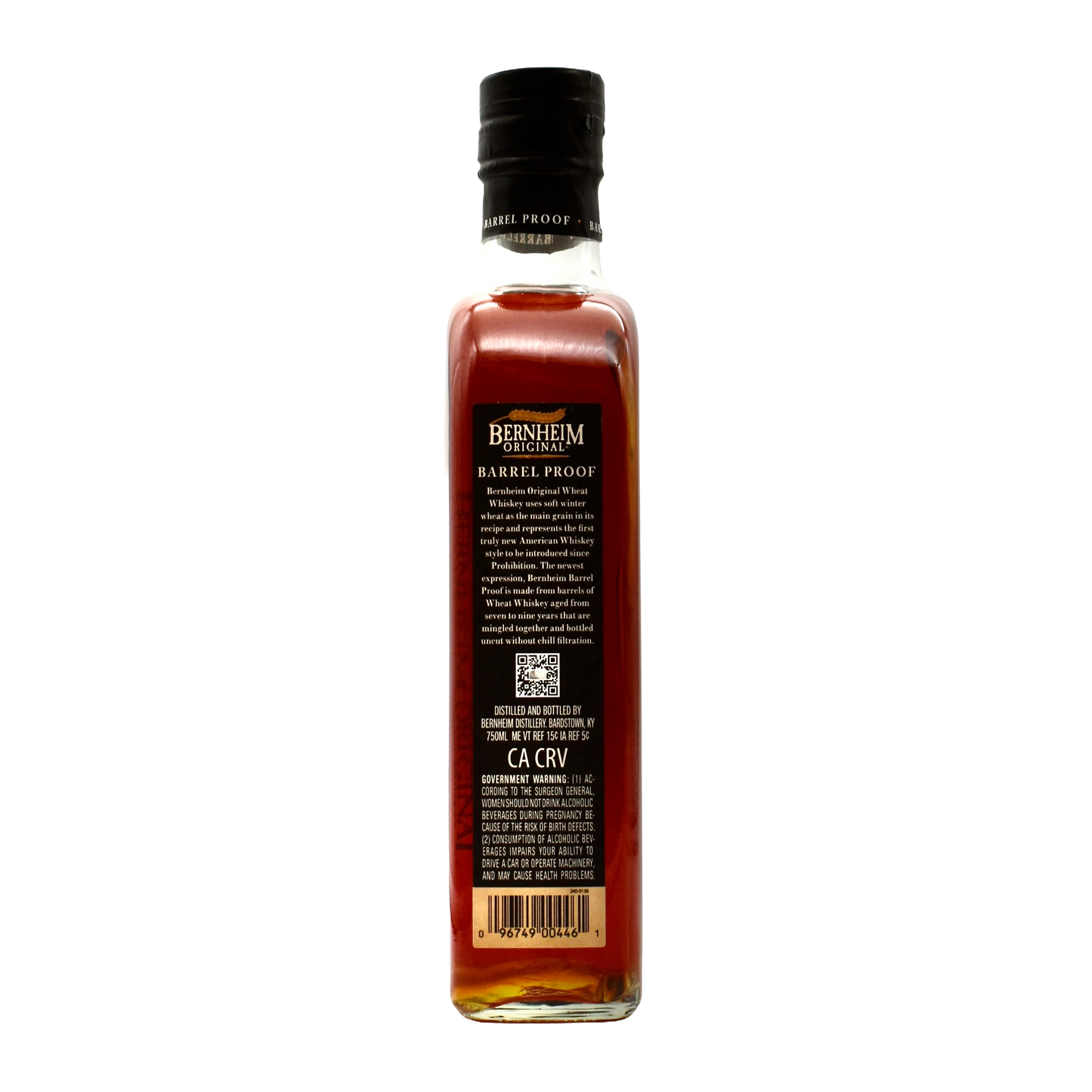 Bernheim Wheat Whiskey Barrel Proof A226