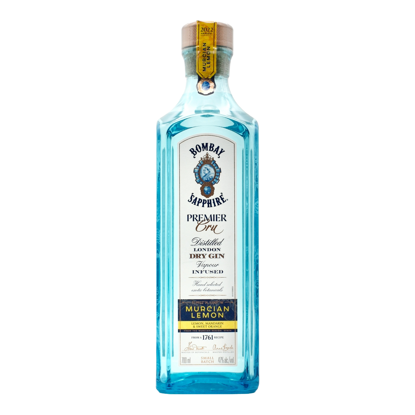 Bombay Gin Sapphire Premier Cru Murcian Lemon 750ml