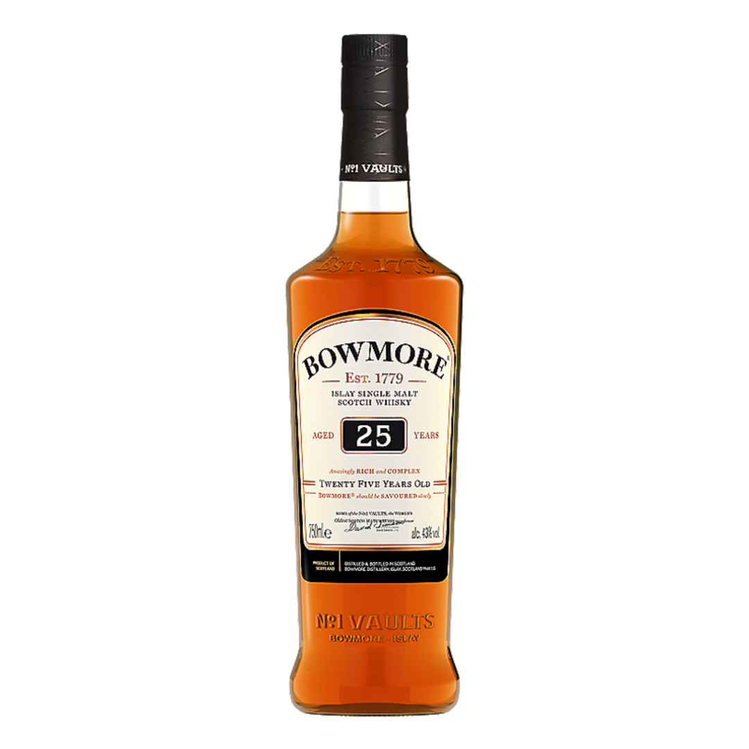 Bowmore Single Malt Scotch Whisky Small Batch Release 25 Year 750ml