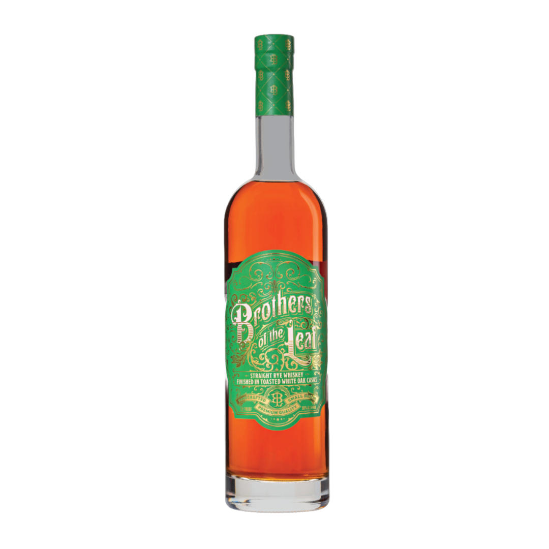 Brothers of the Leaf Rye Whiskey Toasted American Oak