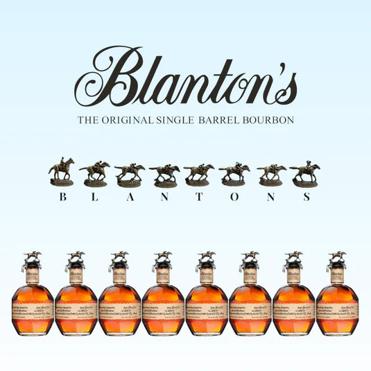 Blanton's Single Barrel Bourbon Full Set (8x750ml)