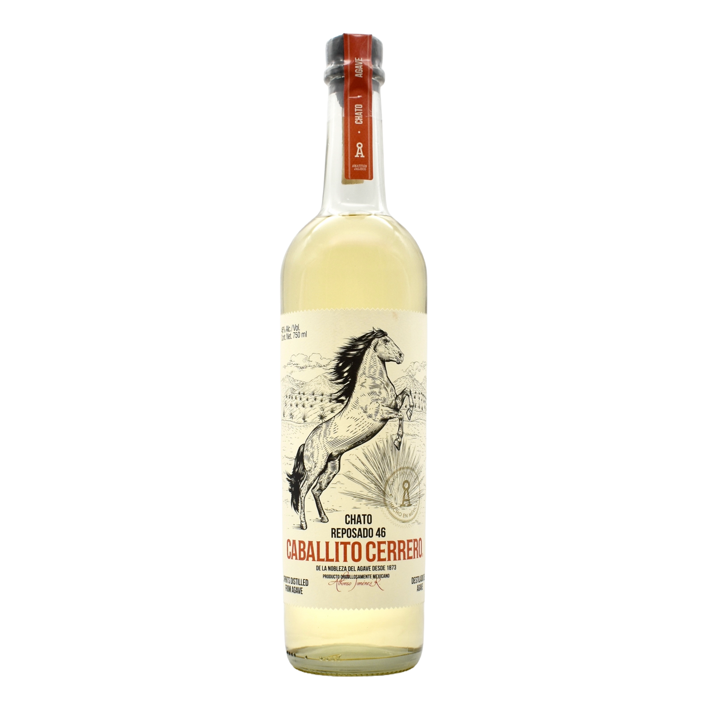 Caballito Cerrero Chato Reposado 750ml