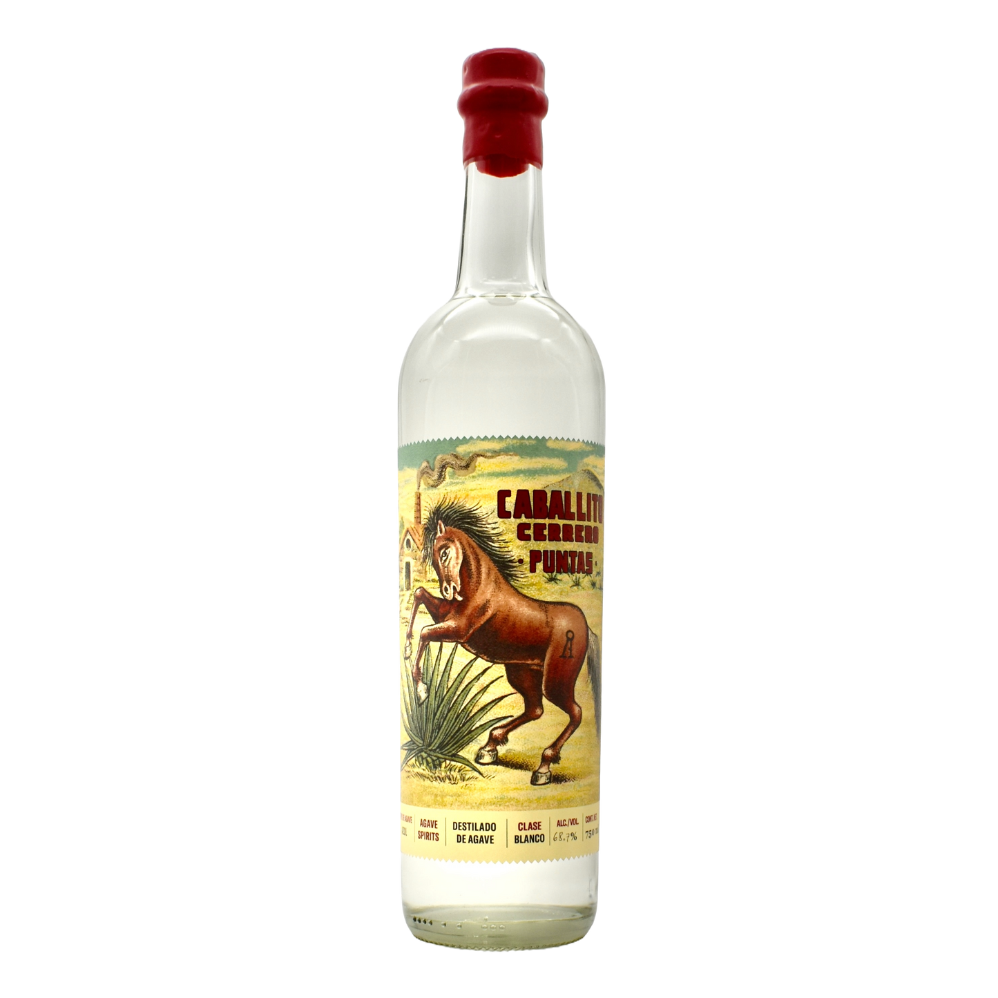 Caballito Cerrero Puntas Azul Blanco 750ml