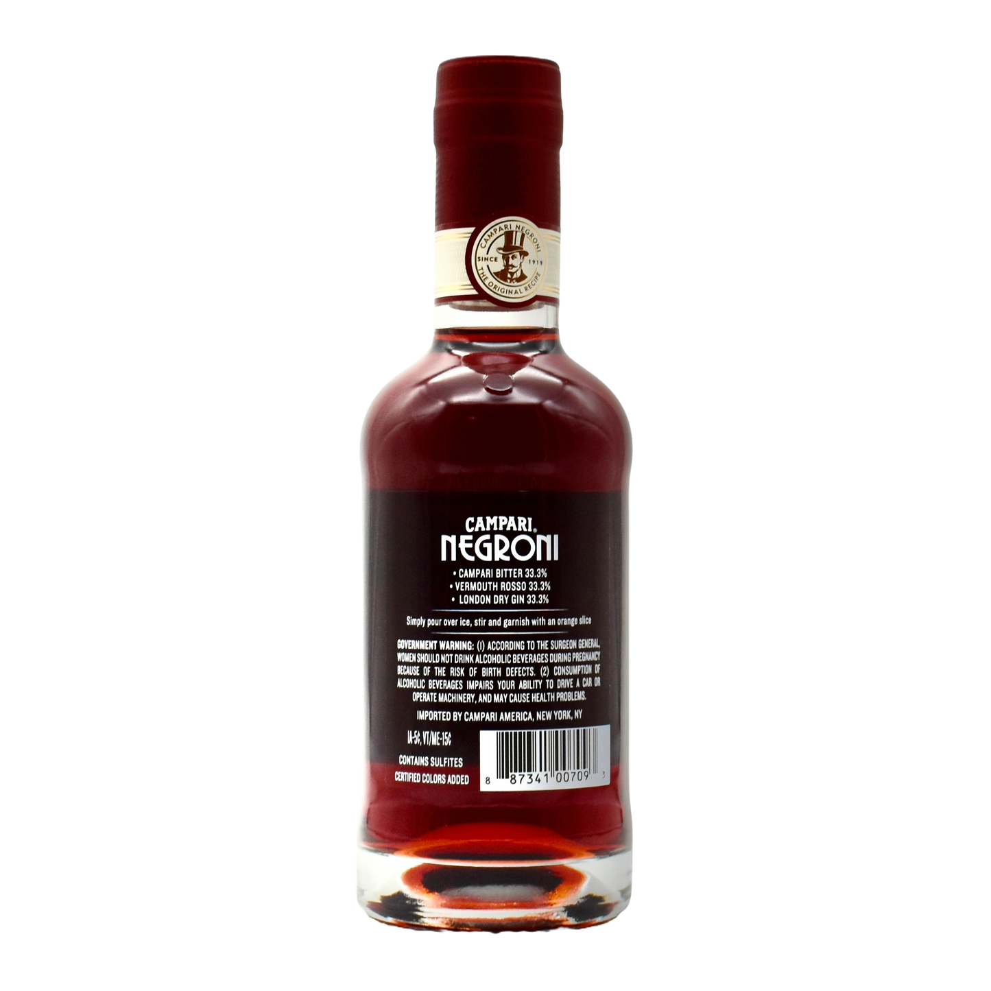 Campari Negroni Cocktail 375ml