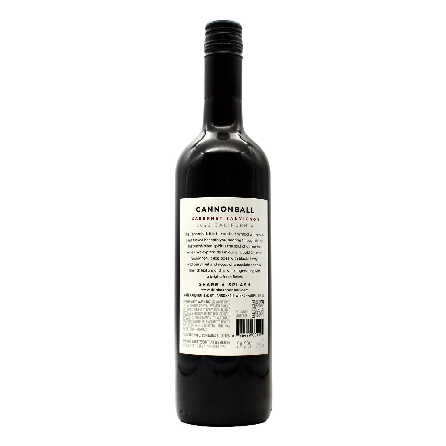 Cannonball Cabernet Sauvignon 750ml