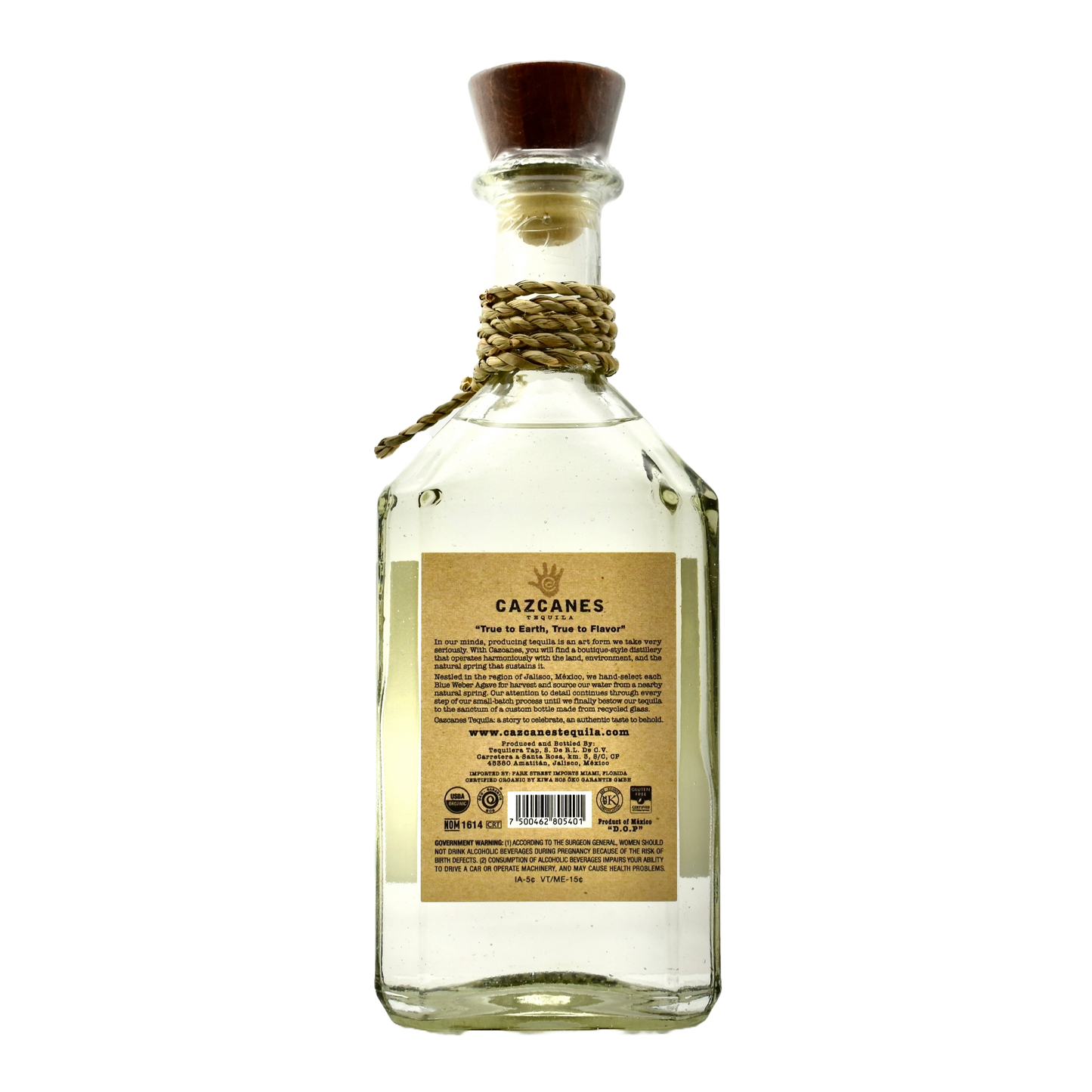 Cazcanes Tequila Blanco No. 7 750ml
