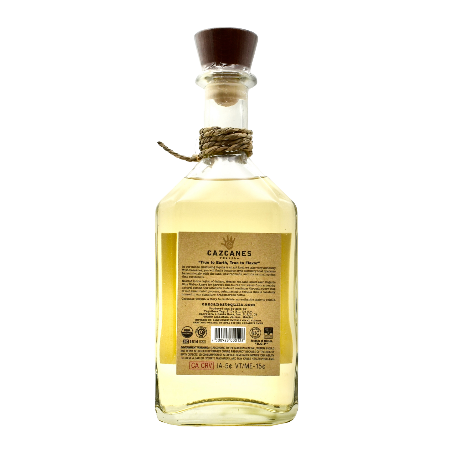 Cazcanes Tequila Joven 750ml