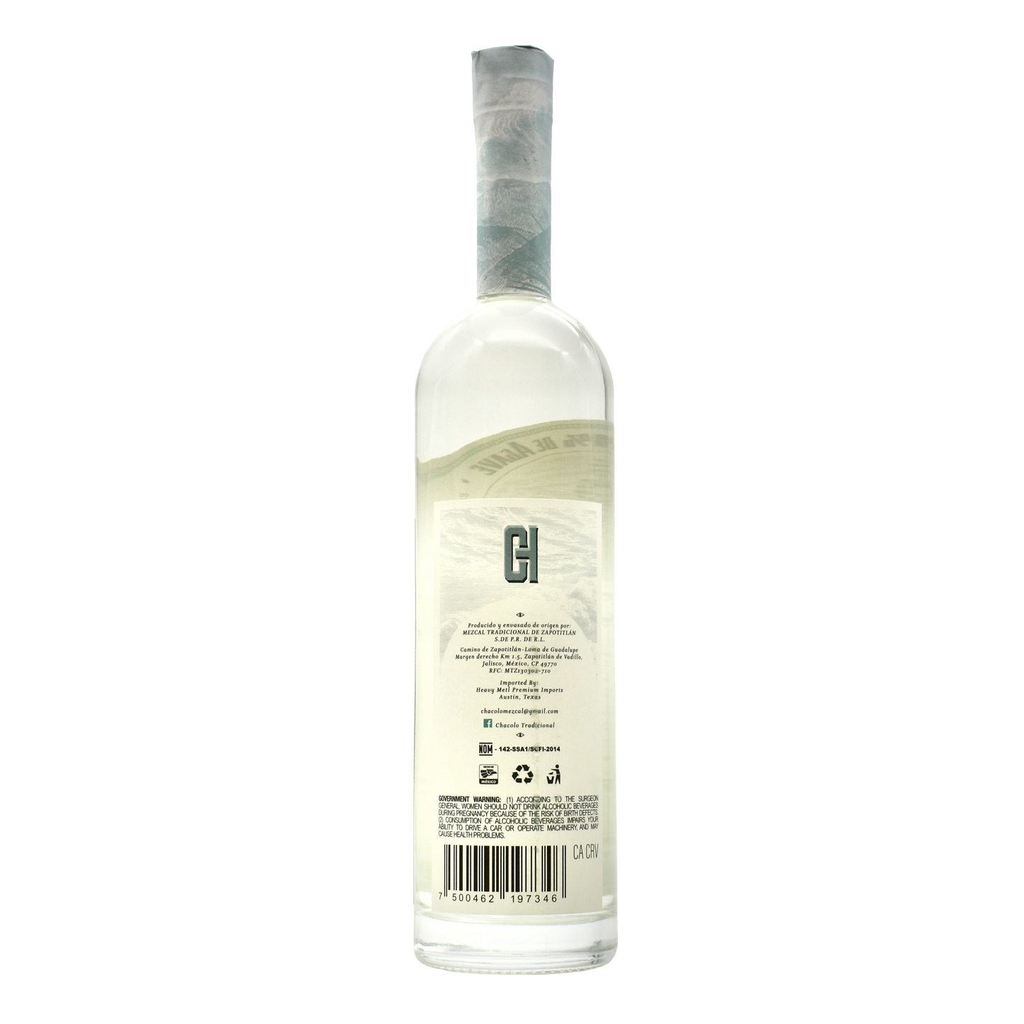 Chacolo Ixtero Amarillo Mezcal 750ml