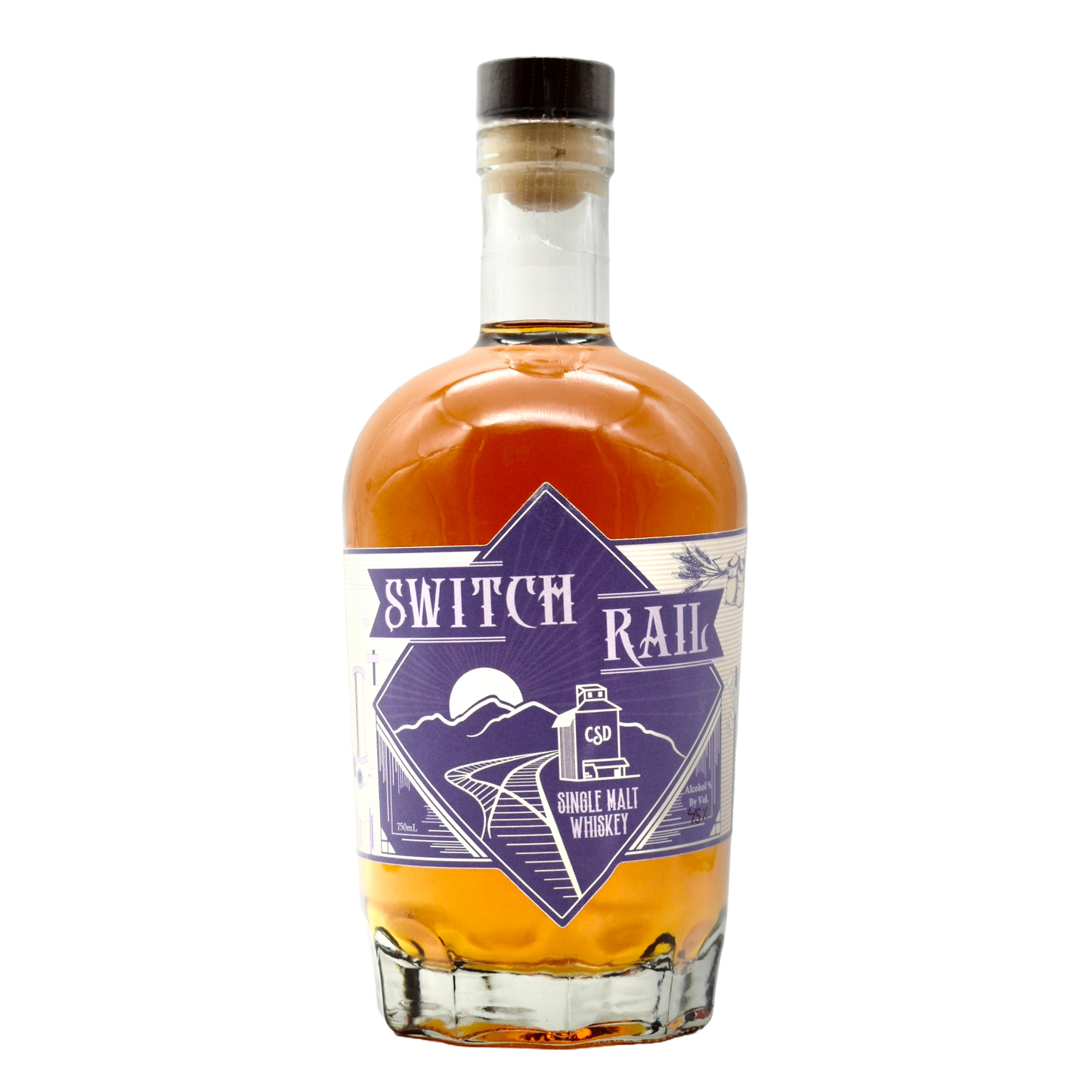 Copper Sky Distillery Switch Rail Single Malt Whiskey 750ml