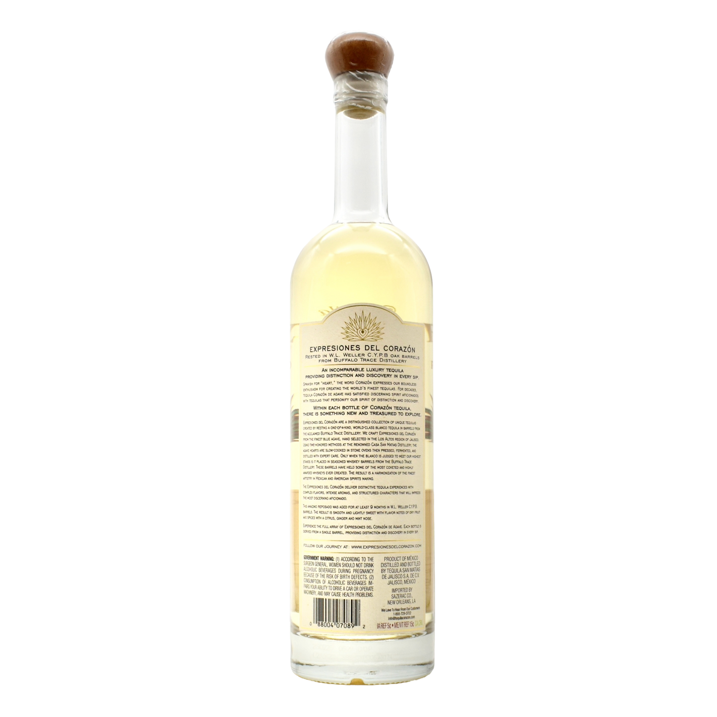 Corazon Tequila Expressions Reposado Weller CYPB 750ml
