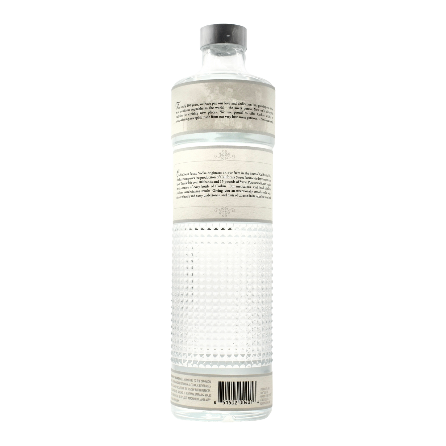Corbin Cash Sweet Potato Vodka 750ml