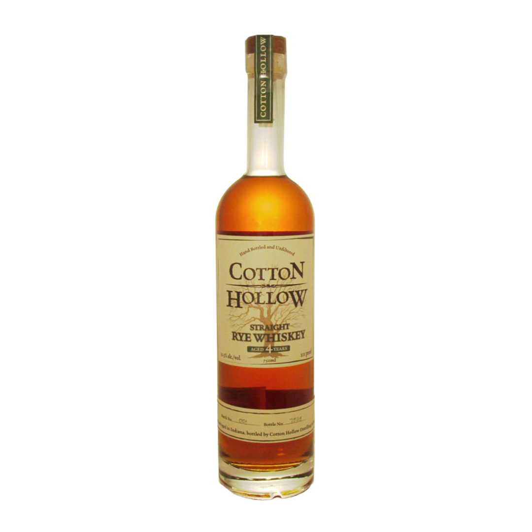 Cotton Hollow 4 Year Old Straight Rye Whiskey 750ml