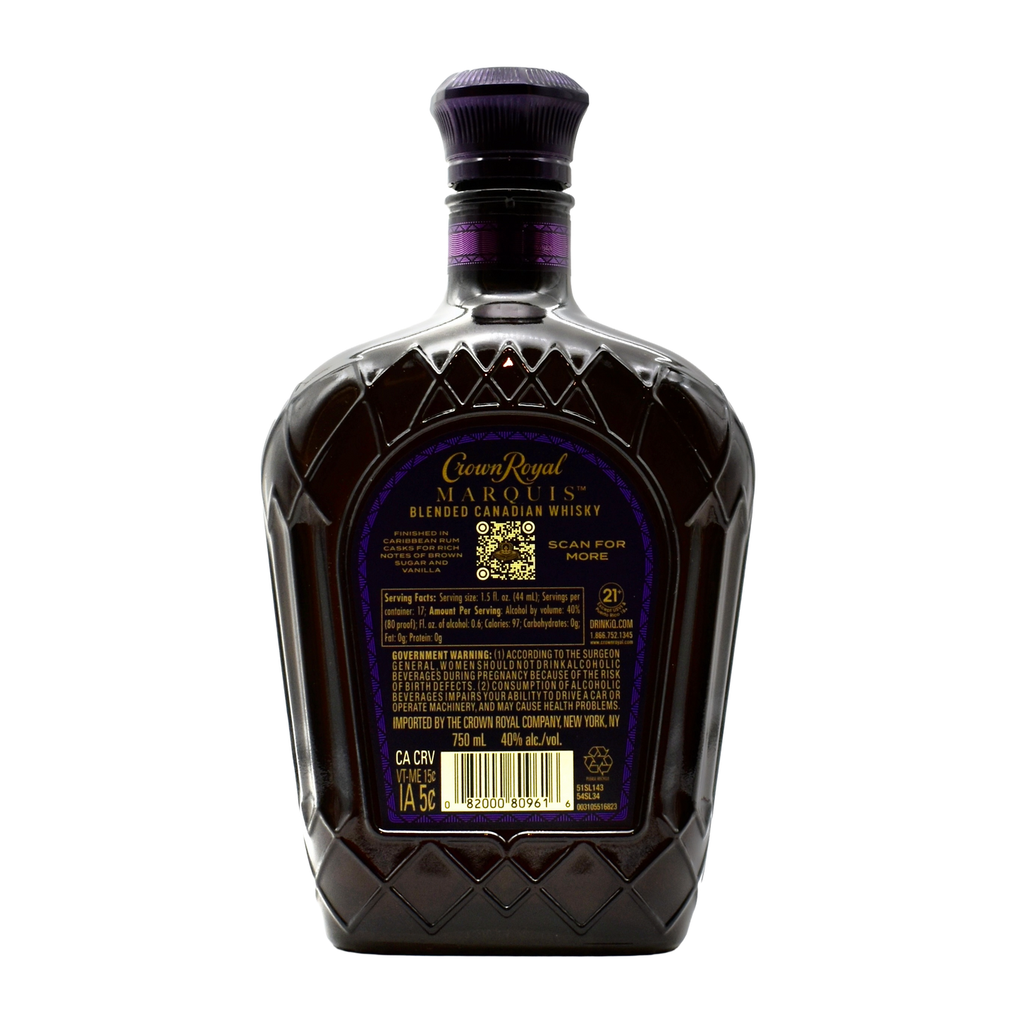 Crown Royal Canadian Whisky Marquis 750ml