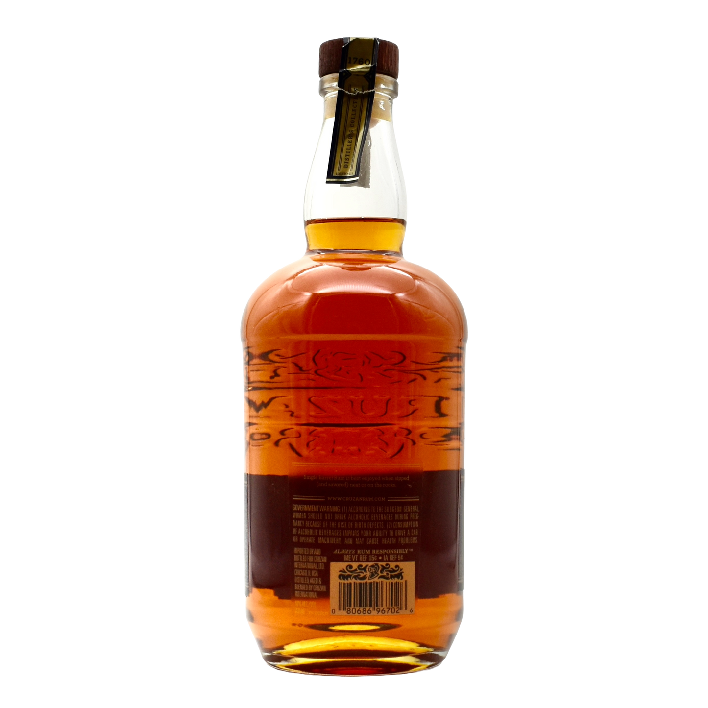 Cruzan Rum Single Barrel 750ml