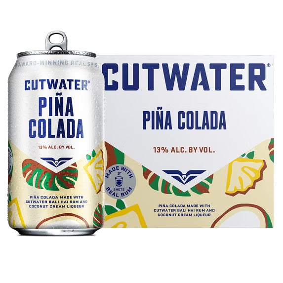 Cutwater Piña Colada 4-Pack 12oz Cans