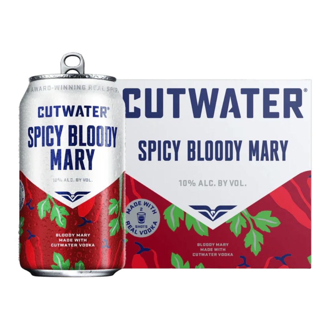 Cutwater Spicy Bloody Mary 4-Pack 12oz Cans