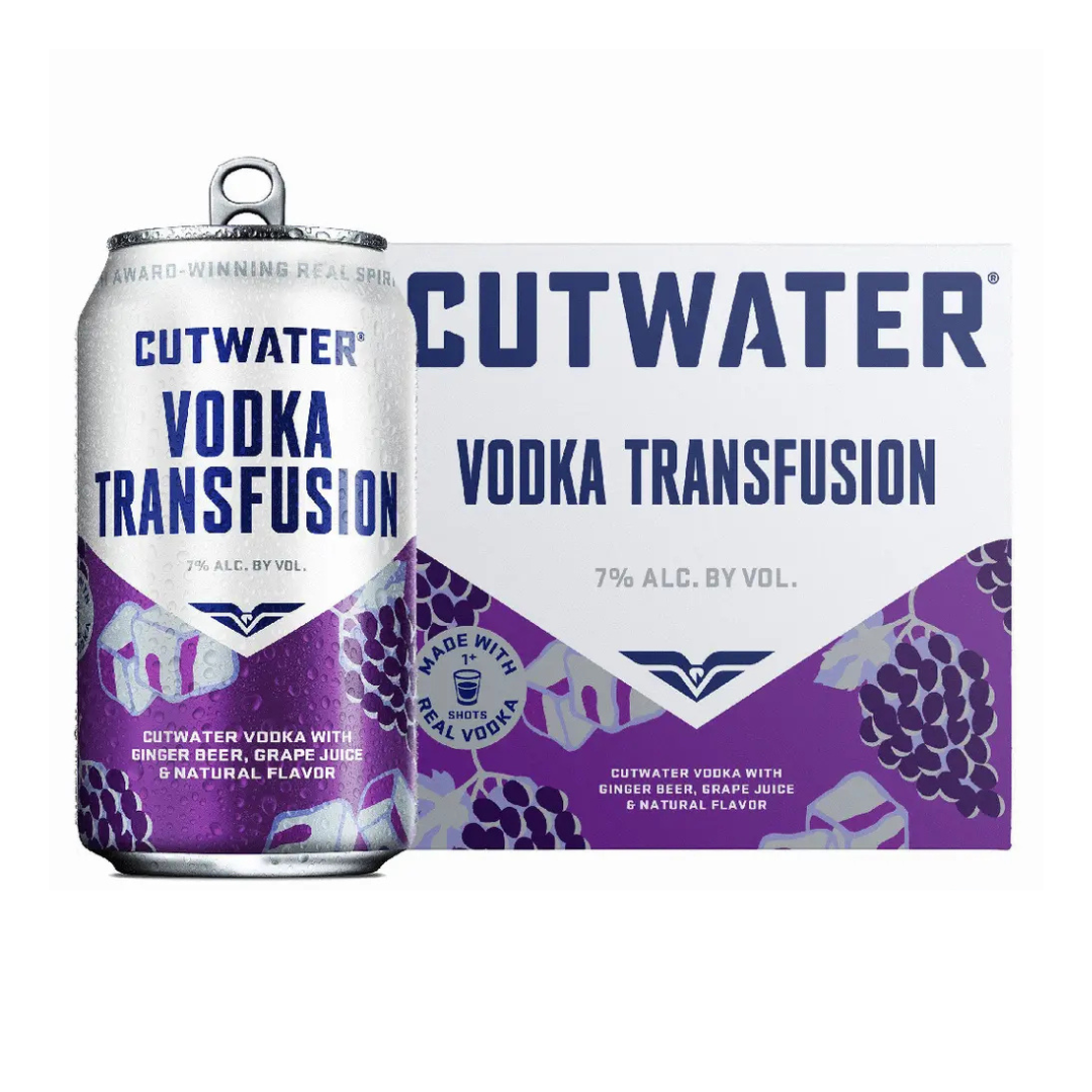 Cutwater Vodka Transfusion 4-Pack 12oz Cans