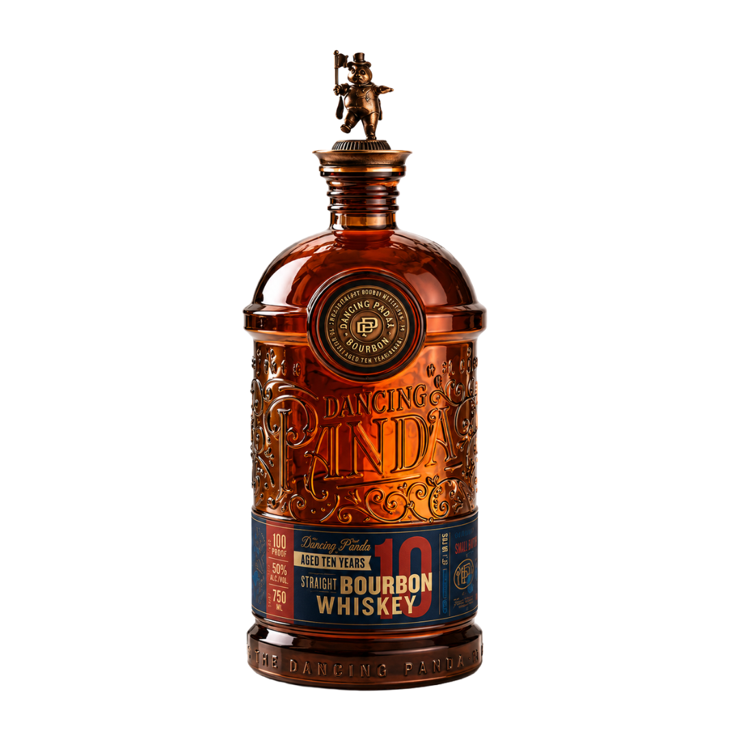 Dancing Panda 10 Year Bourbon 750ml