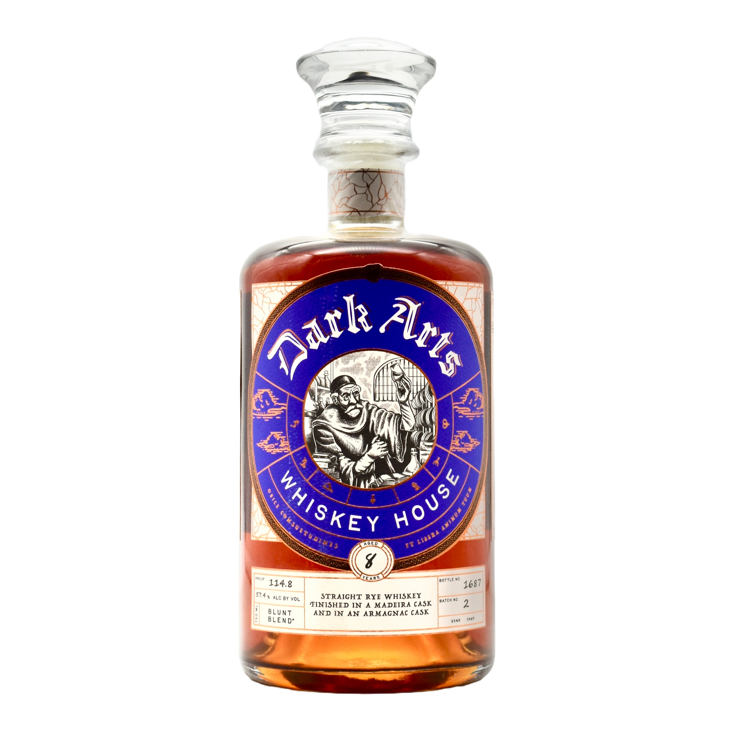 Dark Arts "Blunt Blend" Rye Whiskey Finished in Madeira and Armagnac 750ml