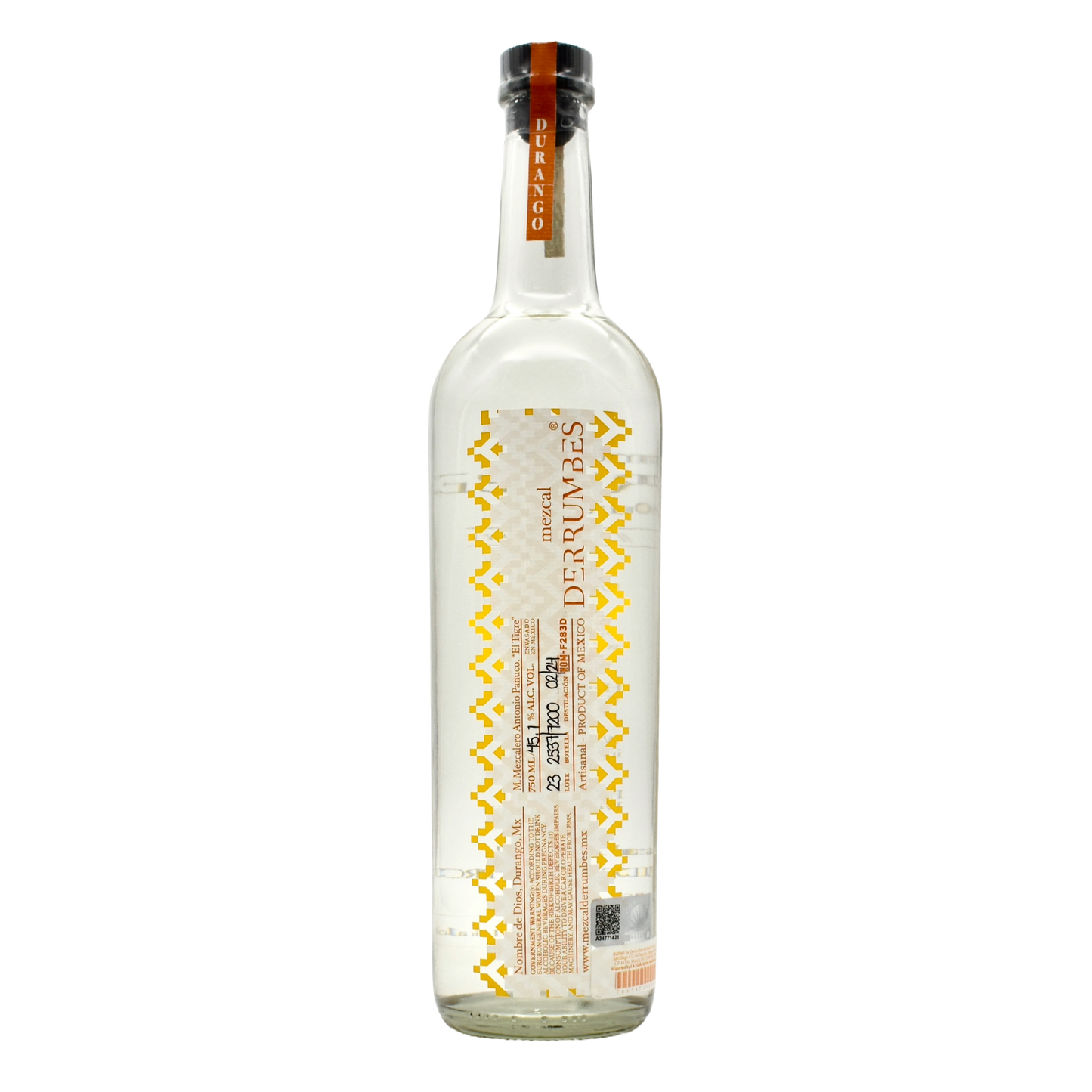 Derrumbes Mezcal Durango 750ml