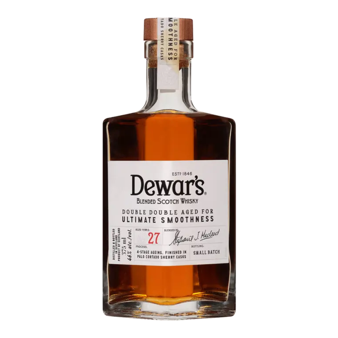 Dewar's Blended Scotch Whisky Double Double Aged 27 Year 375ml