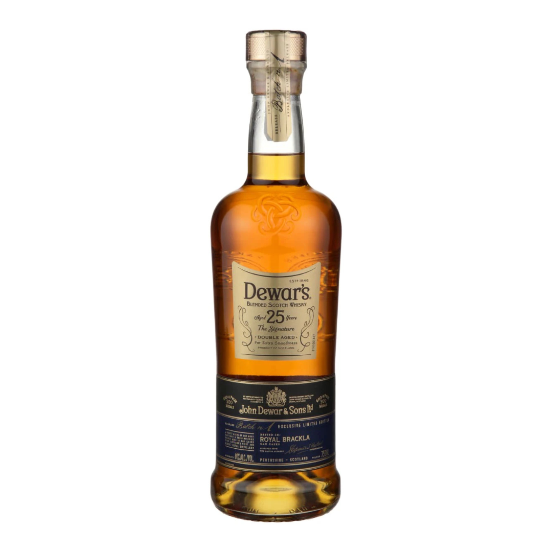 Dewar's Blended Scotch Whisky The Signature Double Aged 25 Year 750ml