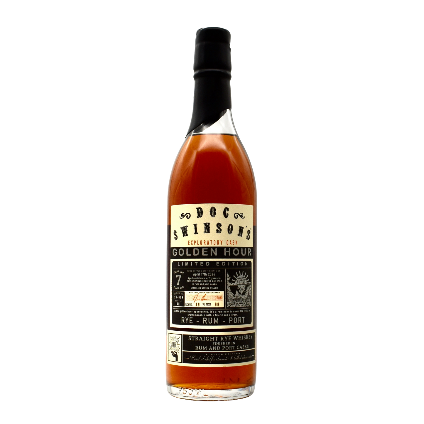 Doc Swinson's Rye Golden Hour 750ml