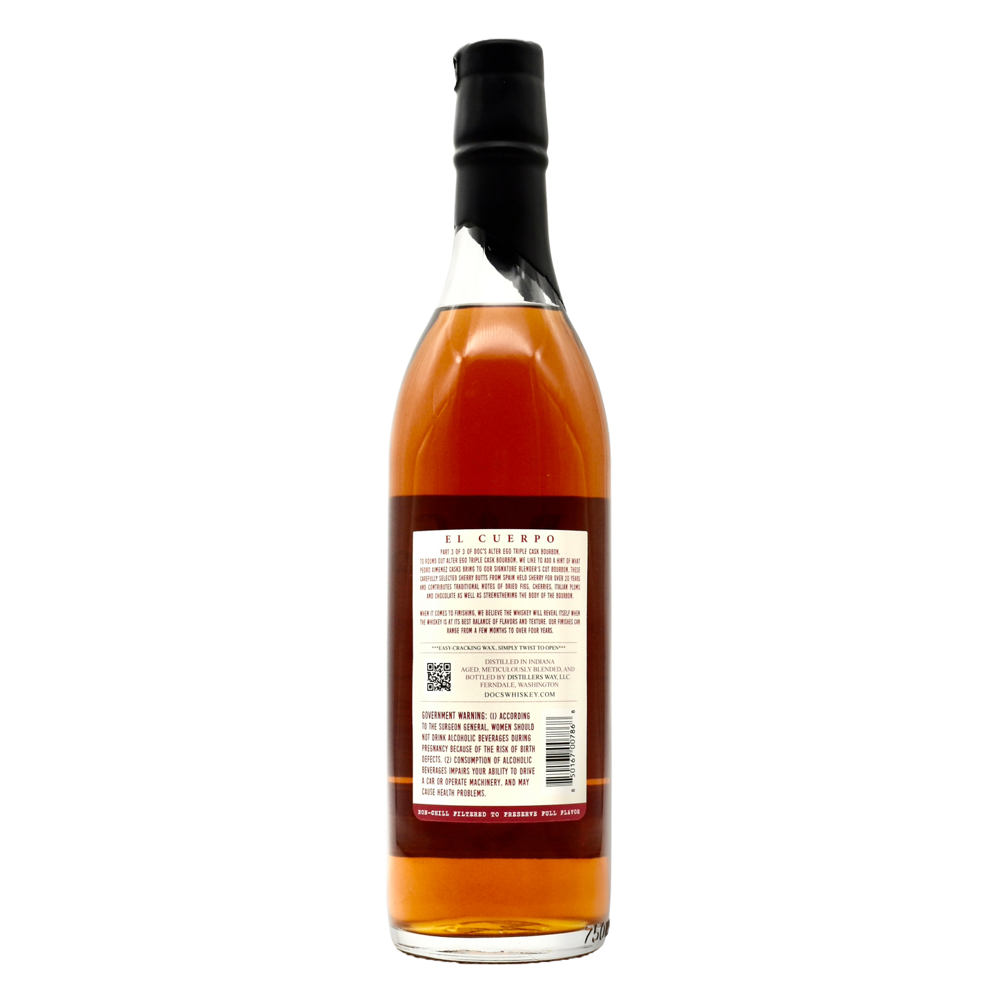 Doc Swinsons Bourbon El Cuerpo 750ml