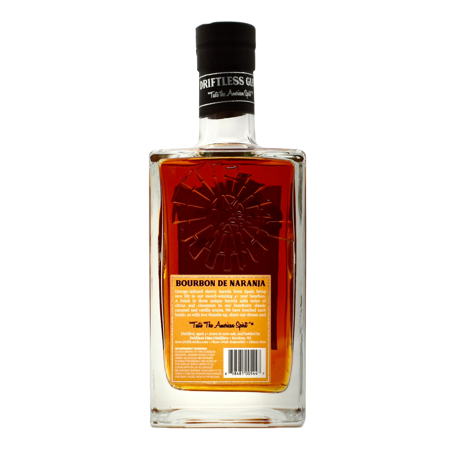 Driftless Glen Bourbon De Naranja 750ml