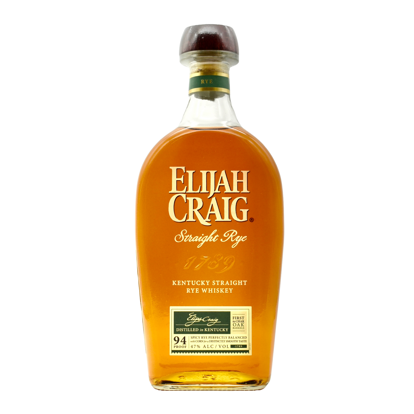Elijah Craig Rye Whiskey 750ml