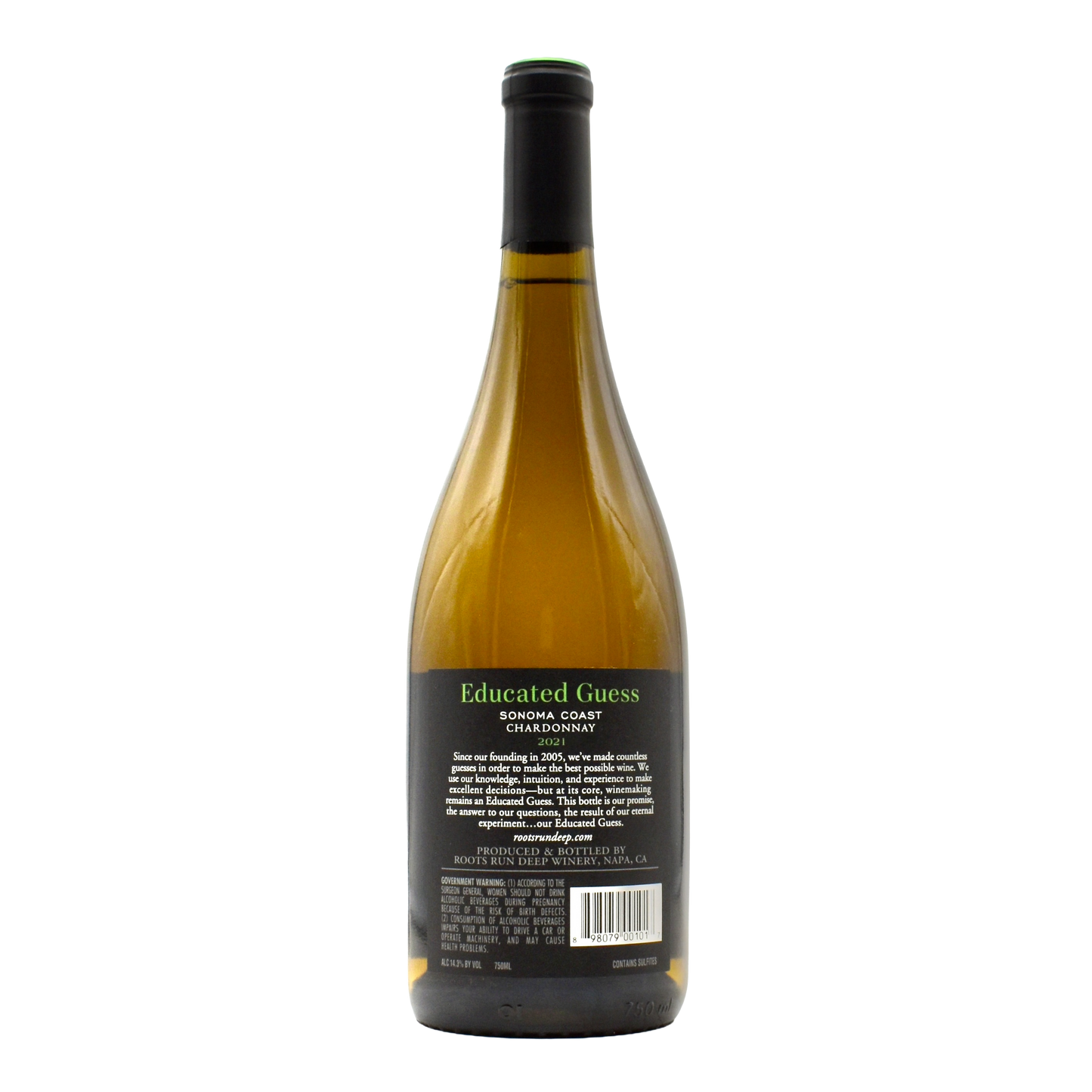 Educated Guess Chardonnay Sonoma Coast 2021 750ml