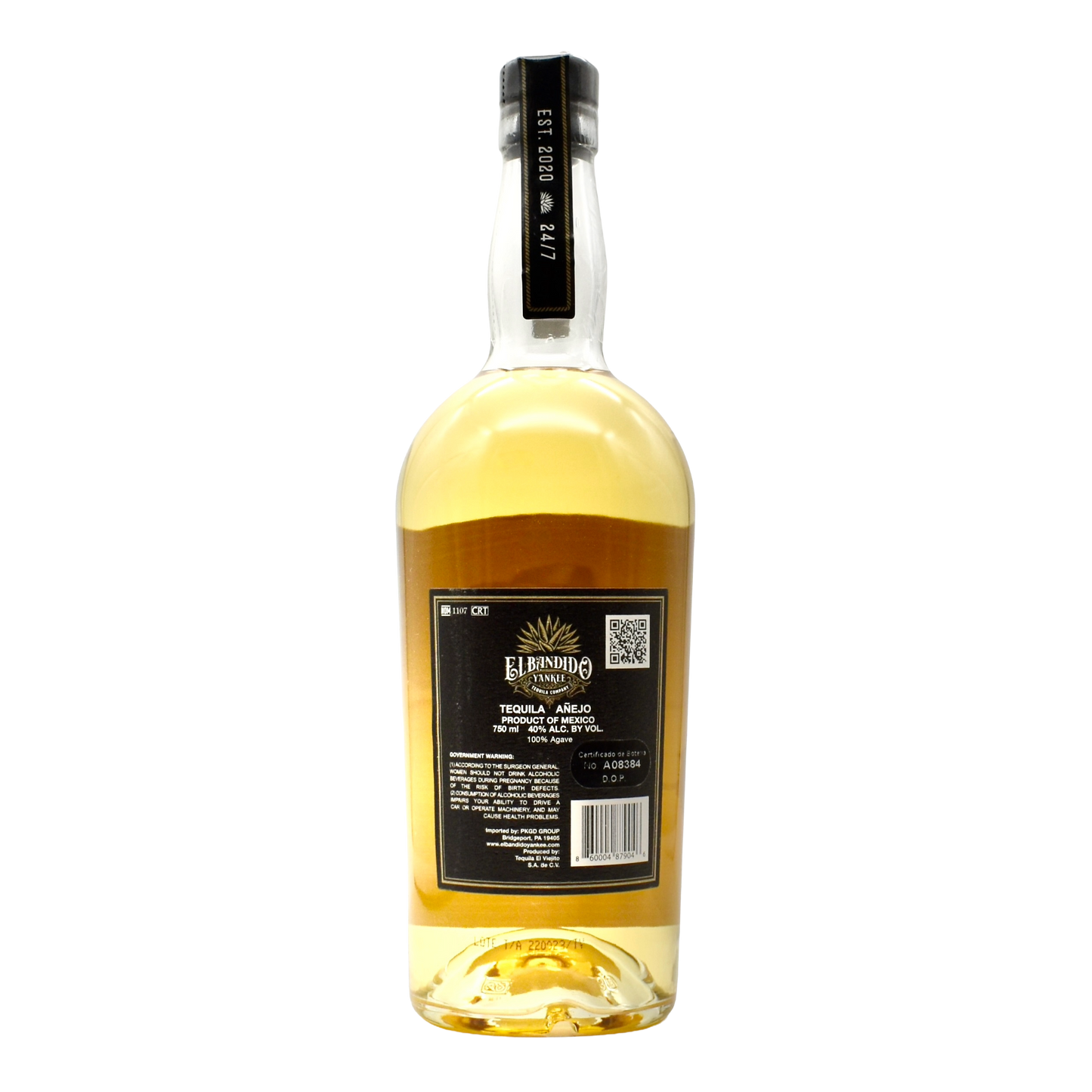El Bandido Tequila Anejo 750ml