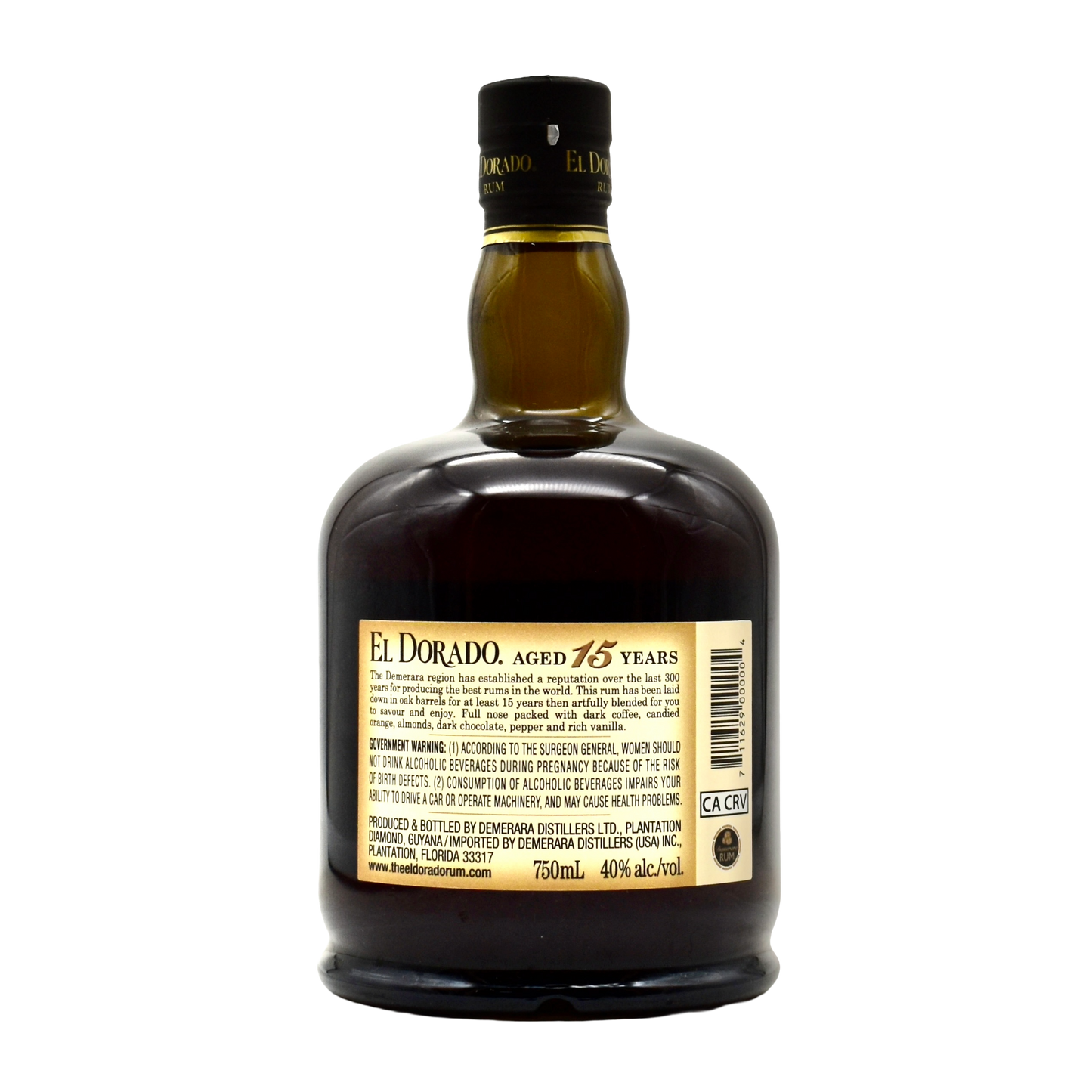 El Dorado 15 Year Rum 750ml