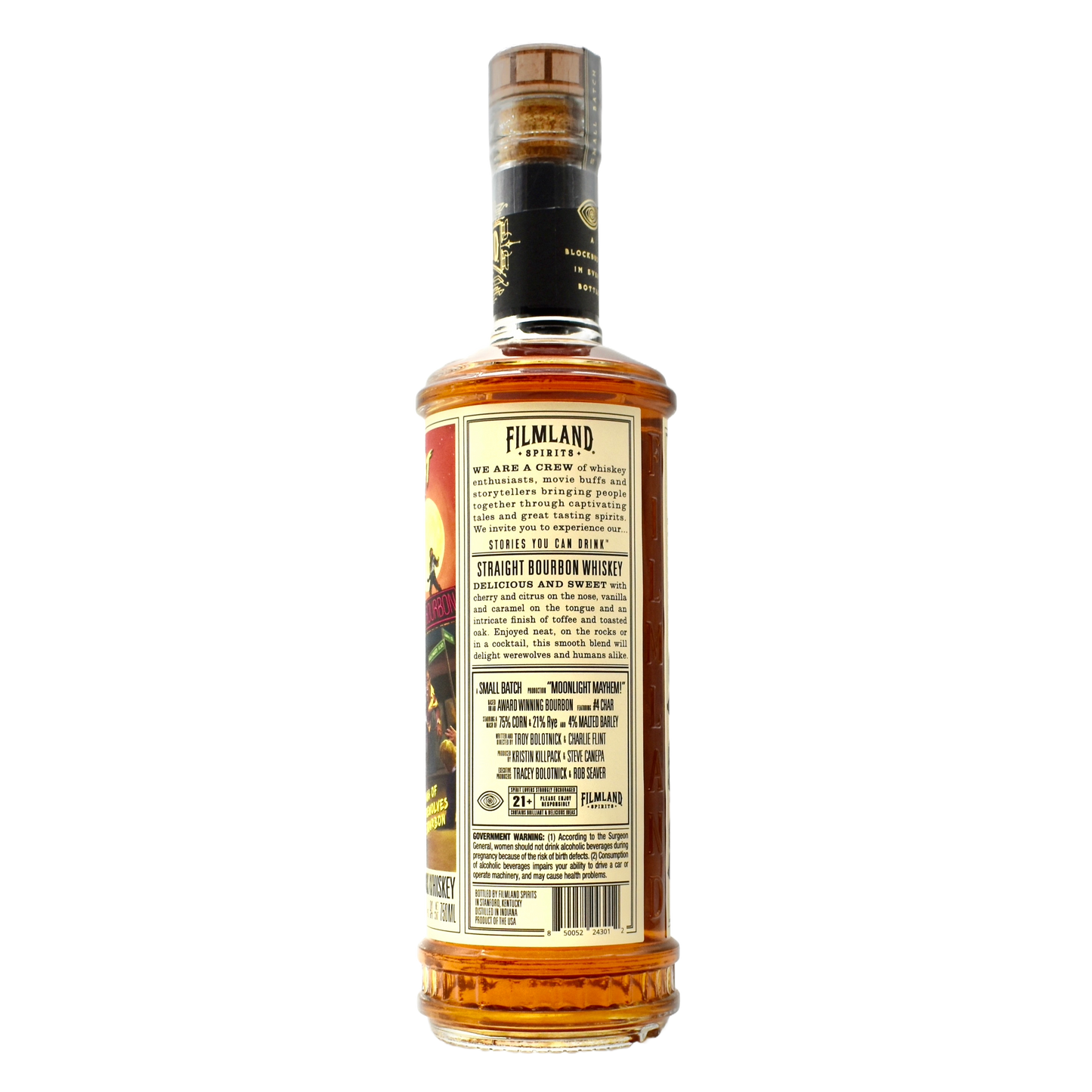 Filmland Spirits "Moonlight Mayhem' Bourbon 750ml